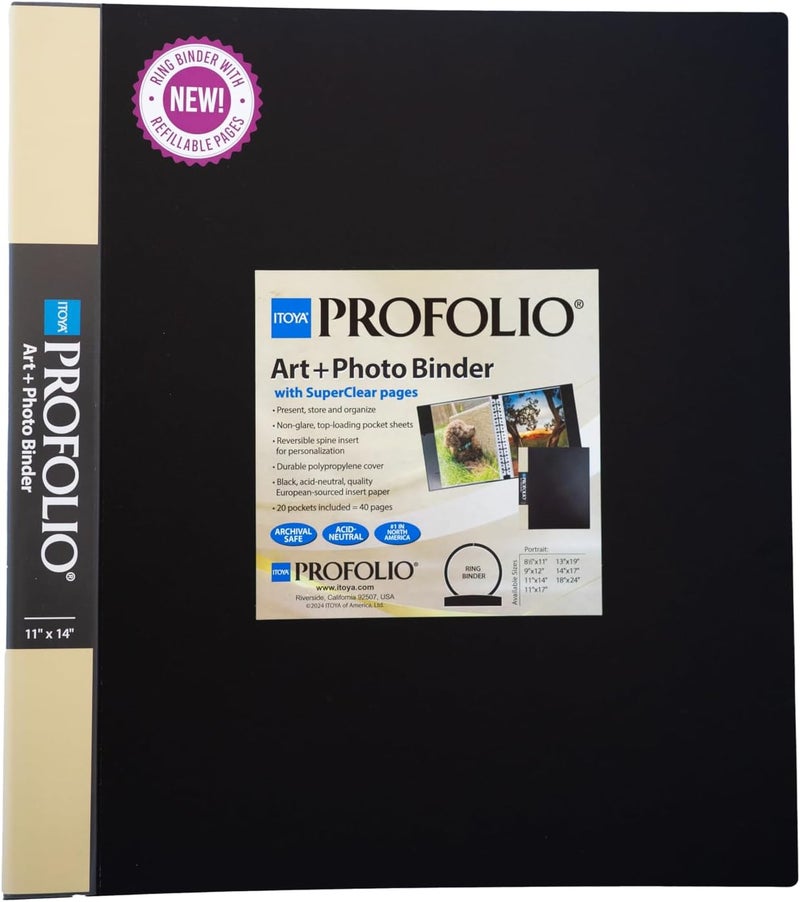 ITOYA ProFolio Art + Photo Binder (11"x14") - Image 1